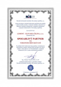 Certifikát ISO